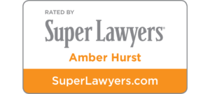 Amber Hurst is rated by Super Lawyers