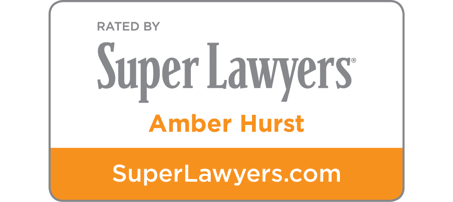 Amber Hurst is rated by Super Lawyers